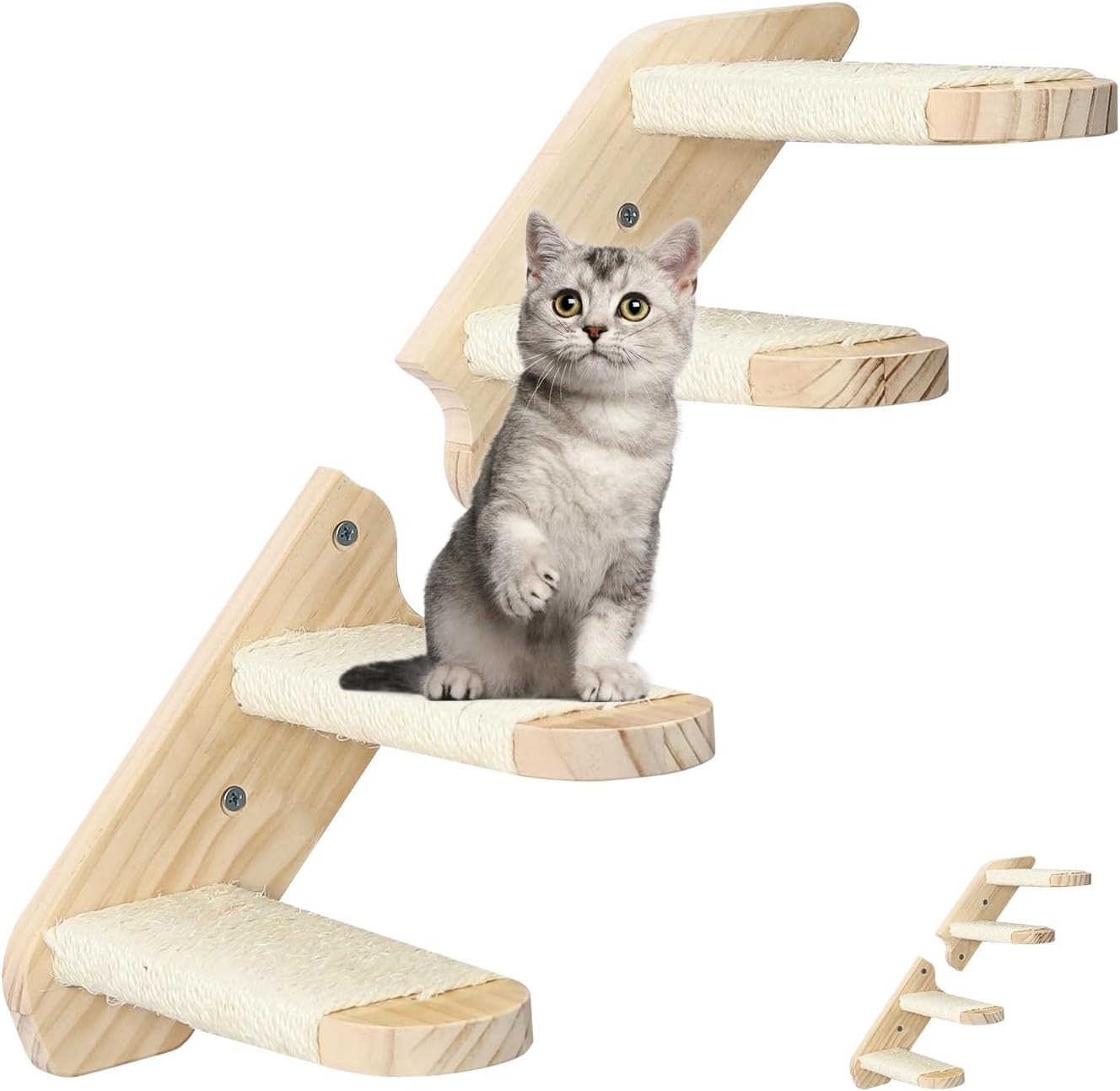 Cat Wall Steps Shelves