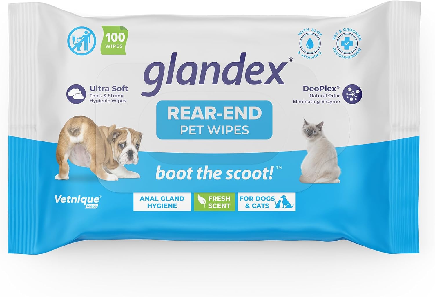 Vetnique Labs Glandex Pet Wipes