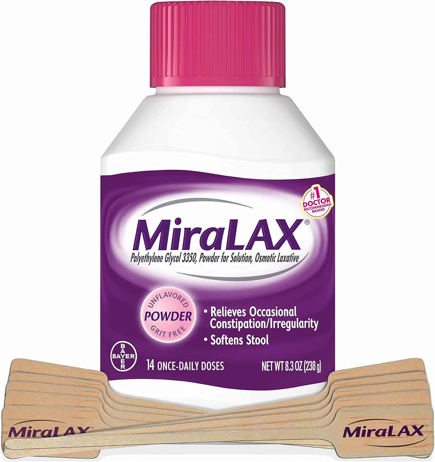 MiraLAX Gentle Constipation Relief Laxative