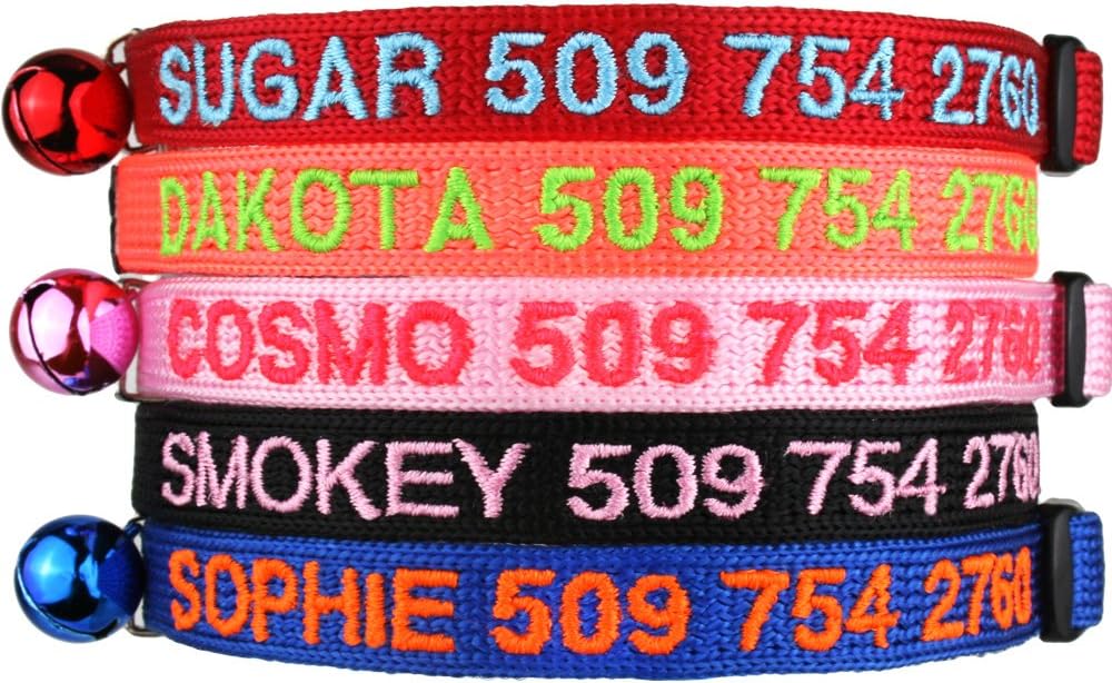 GoTags Personalized Cat Collars