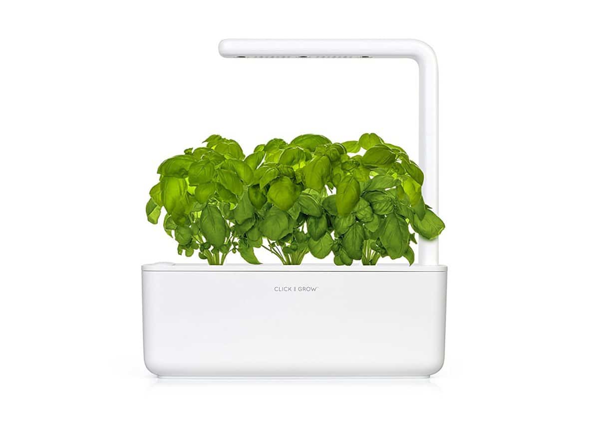 click and grow smart garden planter