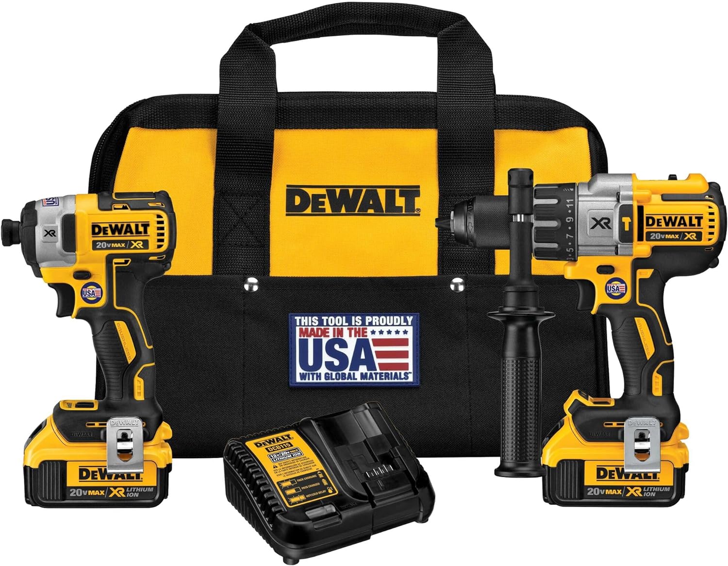 DEWALT 20V MAX Cordless Power Tool Combo Kit