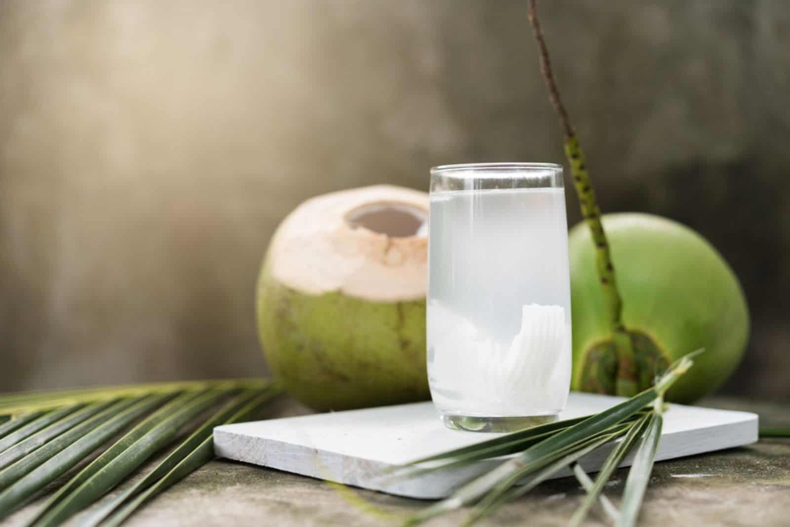 coconut water