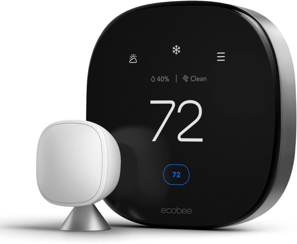 photo of the Ecobee Smart Thermostat Premium