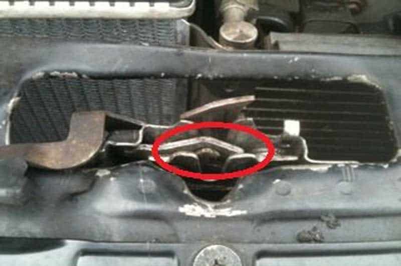 Dirty Hood Latch sensor