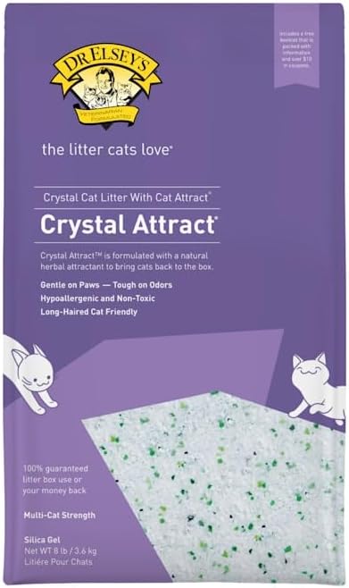 Dr. Elsey's Crystal Attract Silica Cat Litter