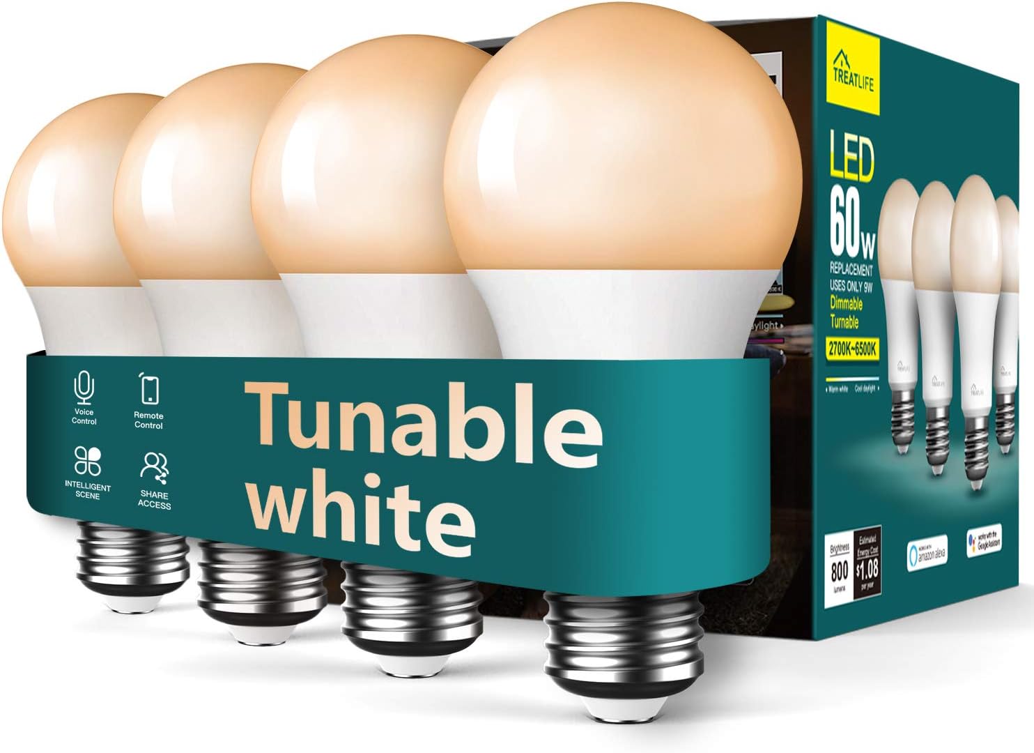 TREATLIFE Smart Light Bulbs