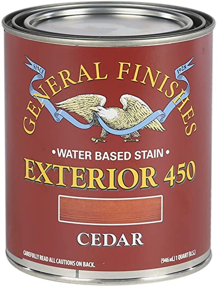 General Finishes Exterior 450 Water Based Wood Stain