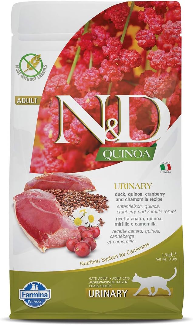 Farmina N&D, Quinoa Urinary Dry Cat Food