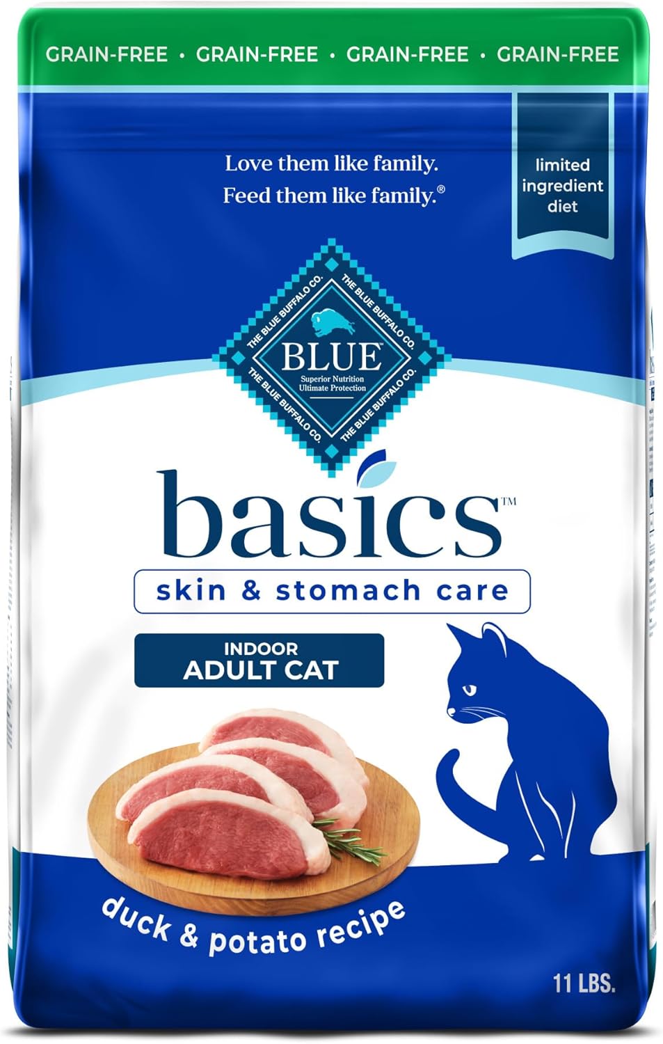 Blue Buffalo Basics Grain-Free Dry Cat Food