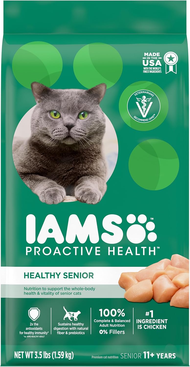 IAMS Proactive Health Healthy Senior Dry Cat Food