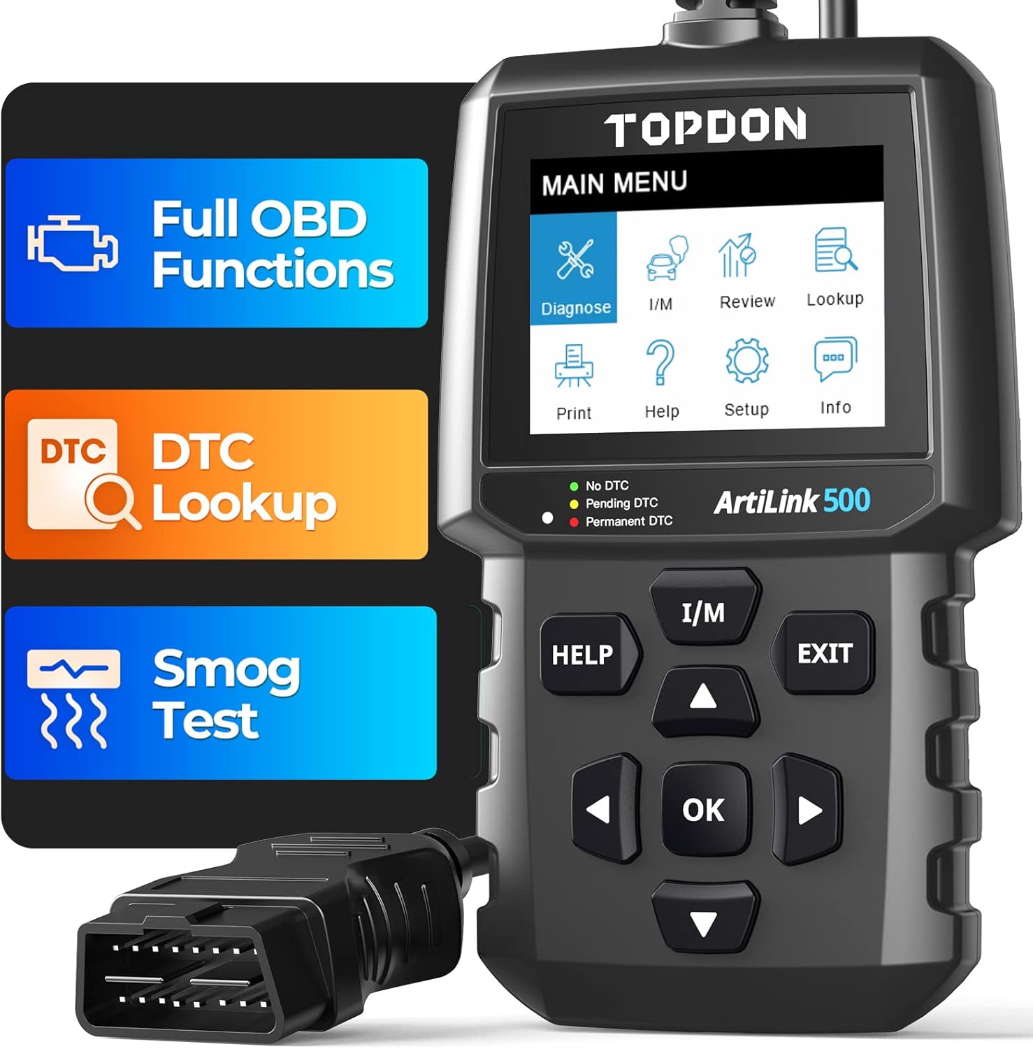 OBD2 Scanner TOPDON AL500 Code Reader