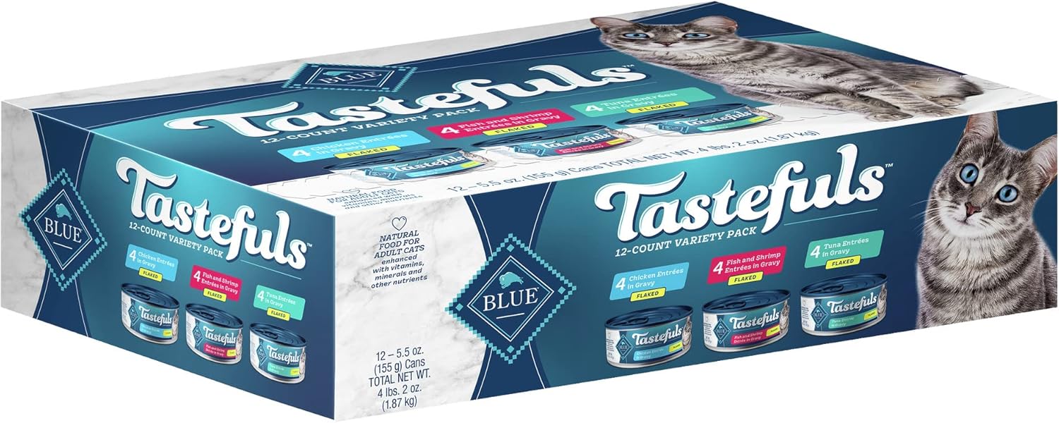 Blue Buffalo Tastefuls Natural Flaked Wet Cat Food