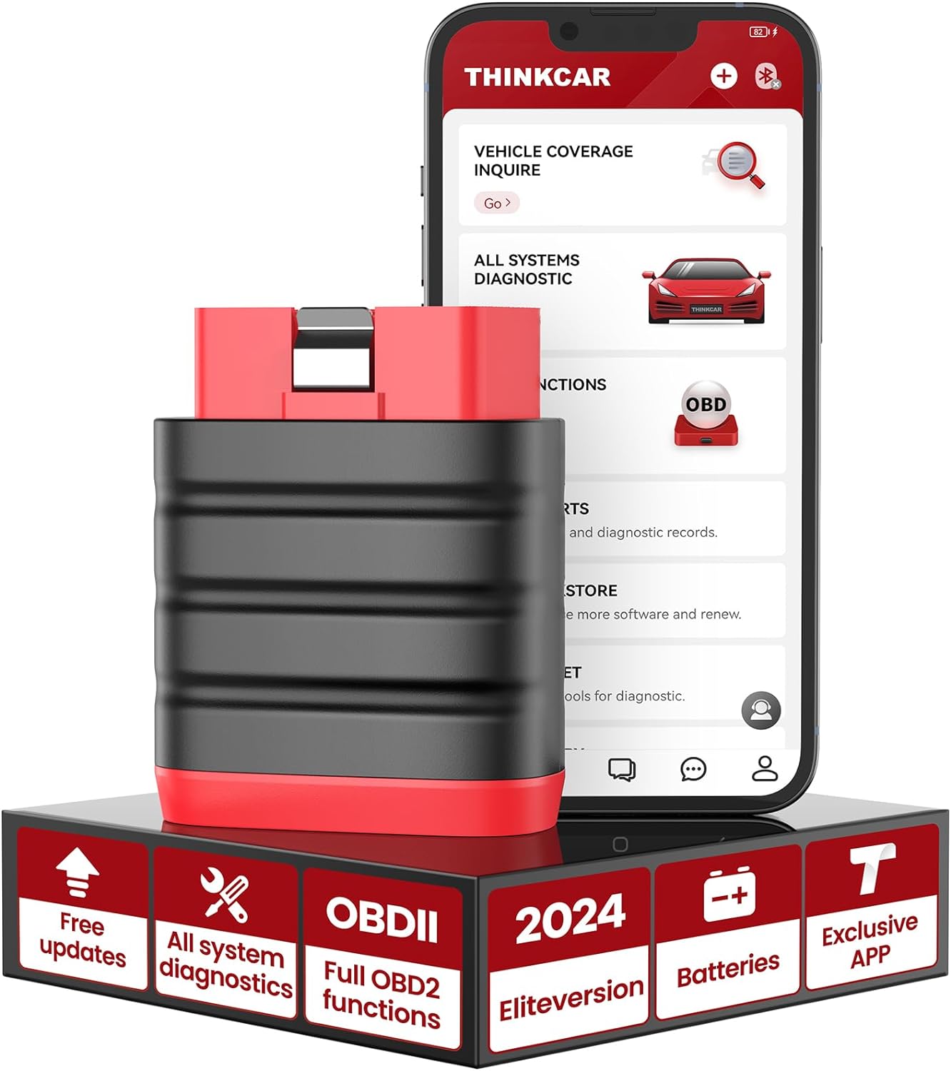 THINKCAR Thinkdiag Mini Bluetooth OBD2 Scanner Diagnostic Tool