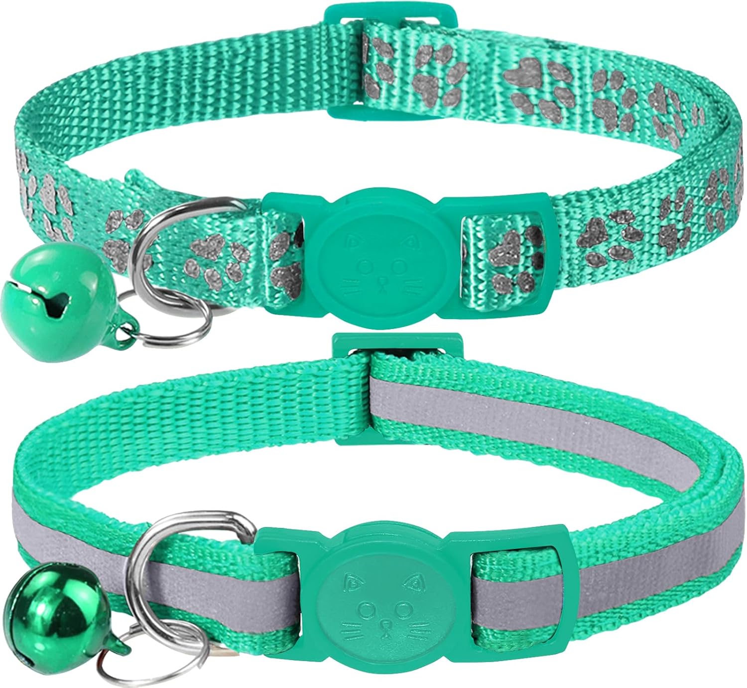 Taglory Reflective Breakaway Cat Collar