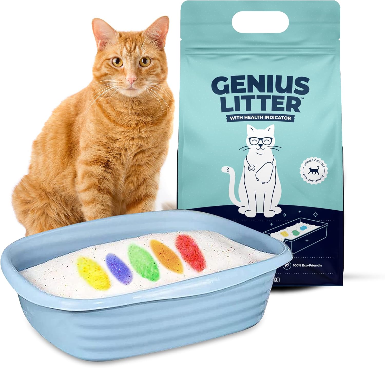 Genius Litter Health Indicating Cat Litter