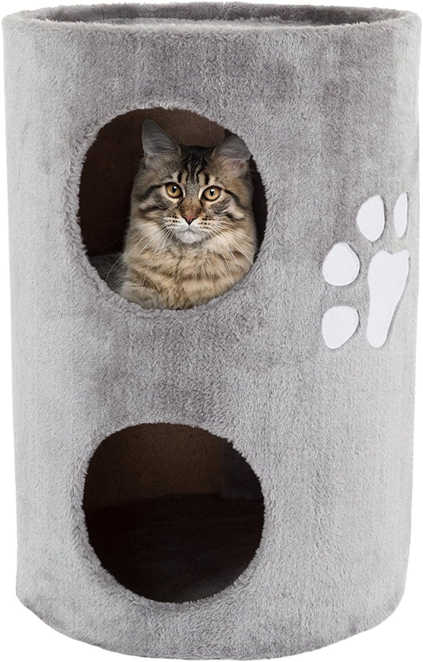 2 Story Cat House with Sisal Scratch Pad