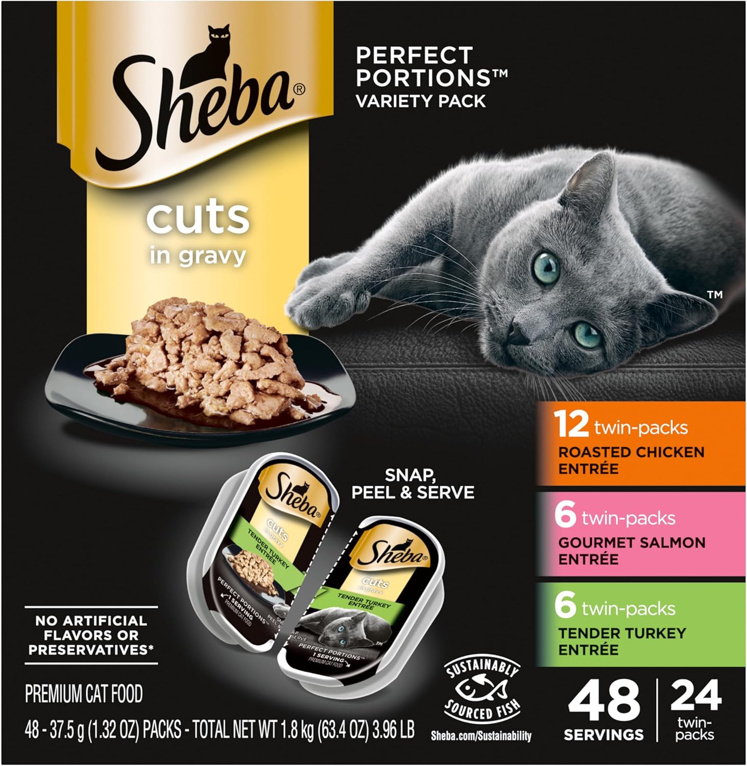 SHEBA Perfect Portions Wet Cat Food