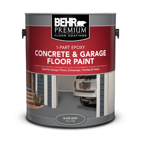 BEHR PREMIUM® 1-Part Epoxy Concrete & Garage Floor Paint