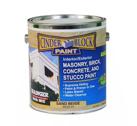 Cinder Block Masonry & Stucco Paint