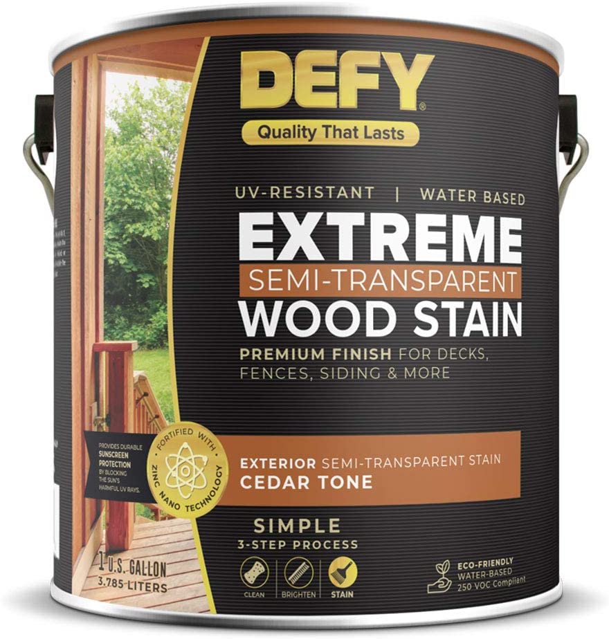 DEFY Extreme Semi-Transparent Exterior Wood Stain