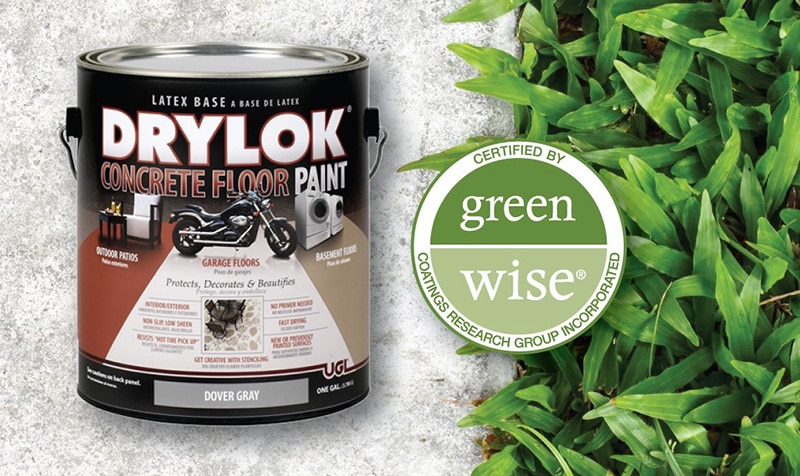 Drylok Concrete Floor Paint Green Wise Certified