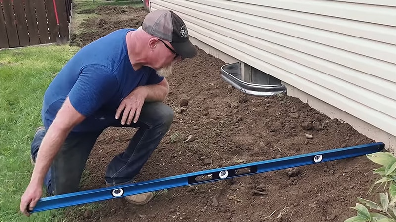 Good Slope Between the Ground and House - Waterproofing Basement Walls