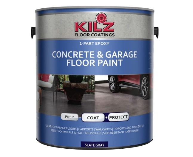 KILZ 1-Part Epoxy Acrylic Interior/Exterior Concrete and Garage Floor Paint