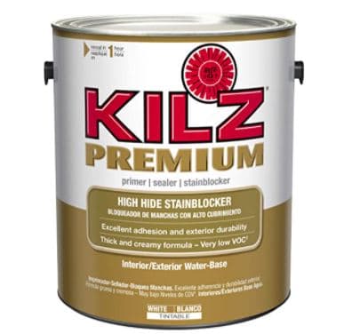 KILZ Premium High-Hide Stain Blocking Interior/Exterior Latex Primer/Sealer