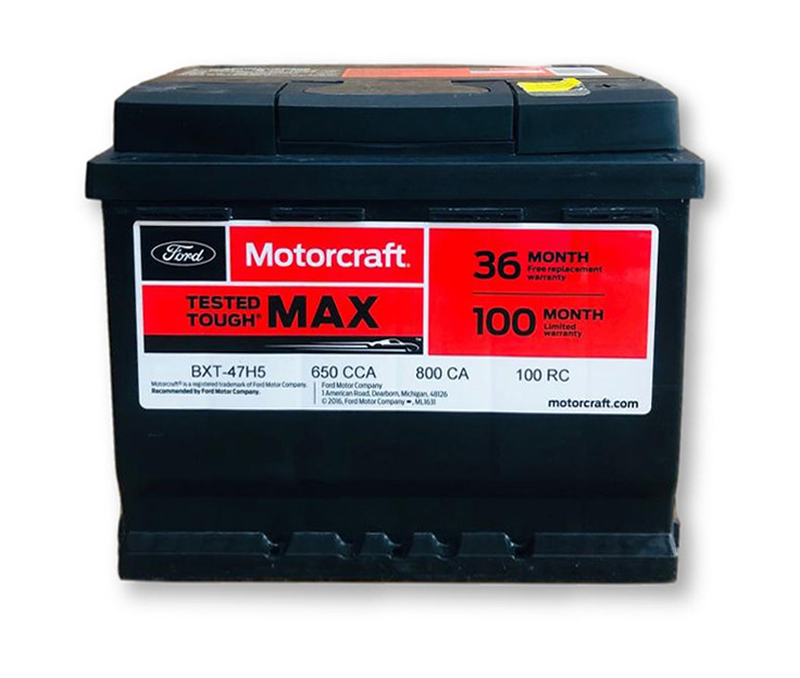 Motorcraft Tested Tough Max Battery