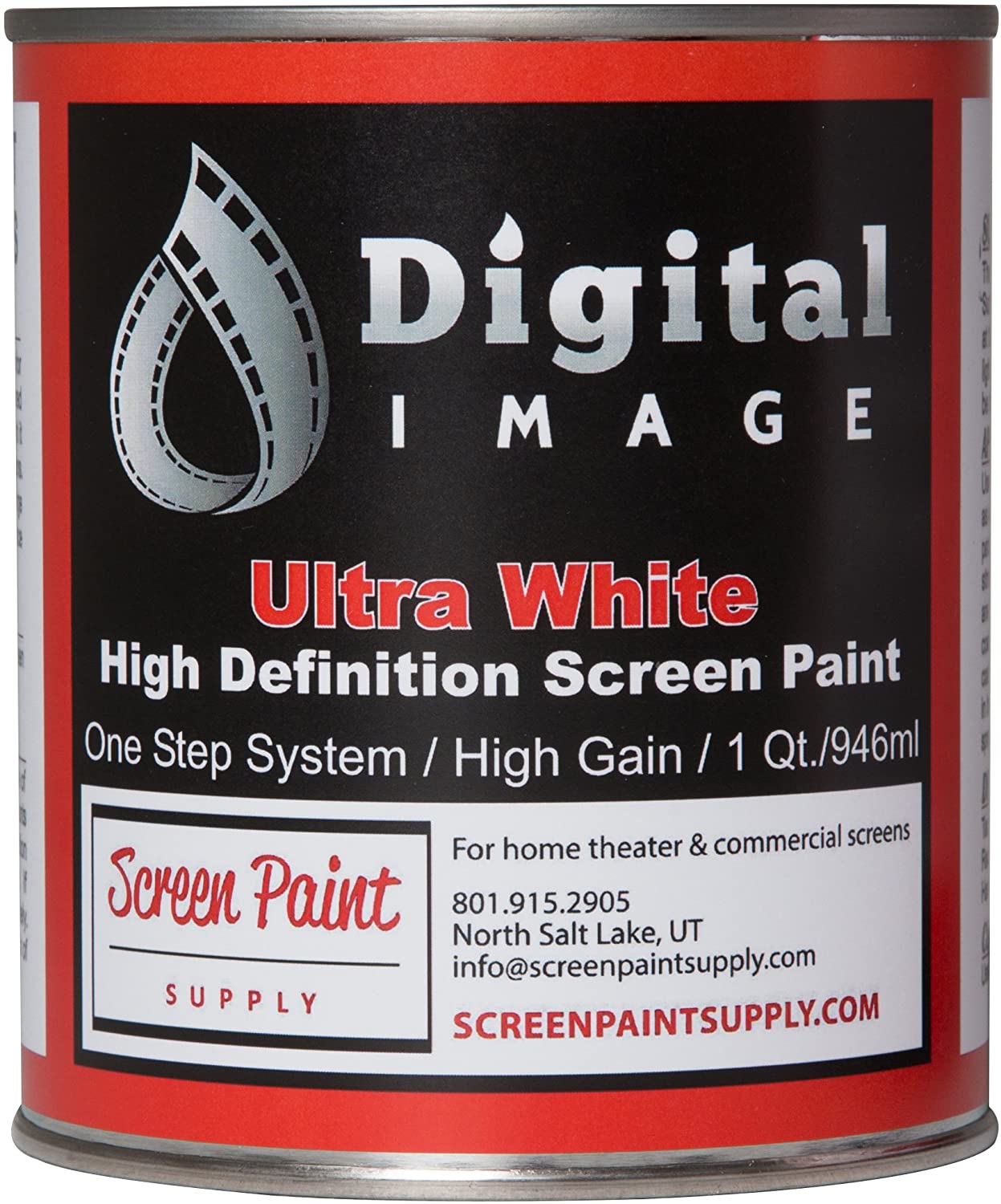 Projector Screen Paint - High Definition | 4K - Ultra White