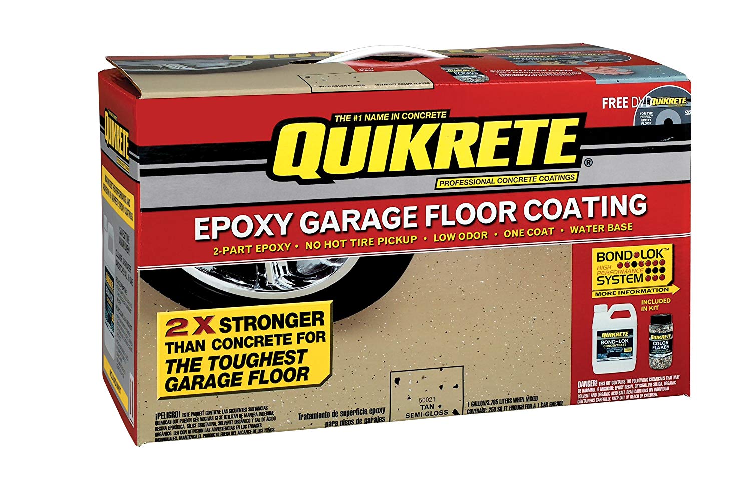 Quikrete Epoxy Garage Floor Kit