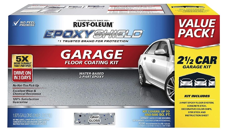 Rust-Oleum 261845 EpoxyShield Garage Floor Coating