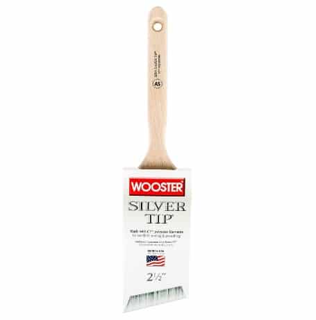 Wooster Brush 2-1/2 Silver Tip Angle Sash Paintbrush