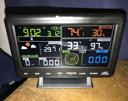 Ambient Weather WS-2902C Display Console