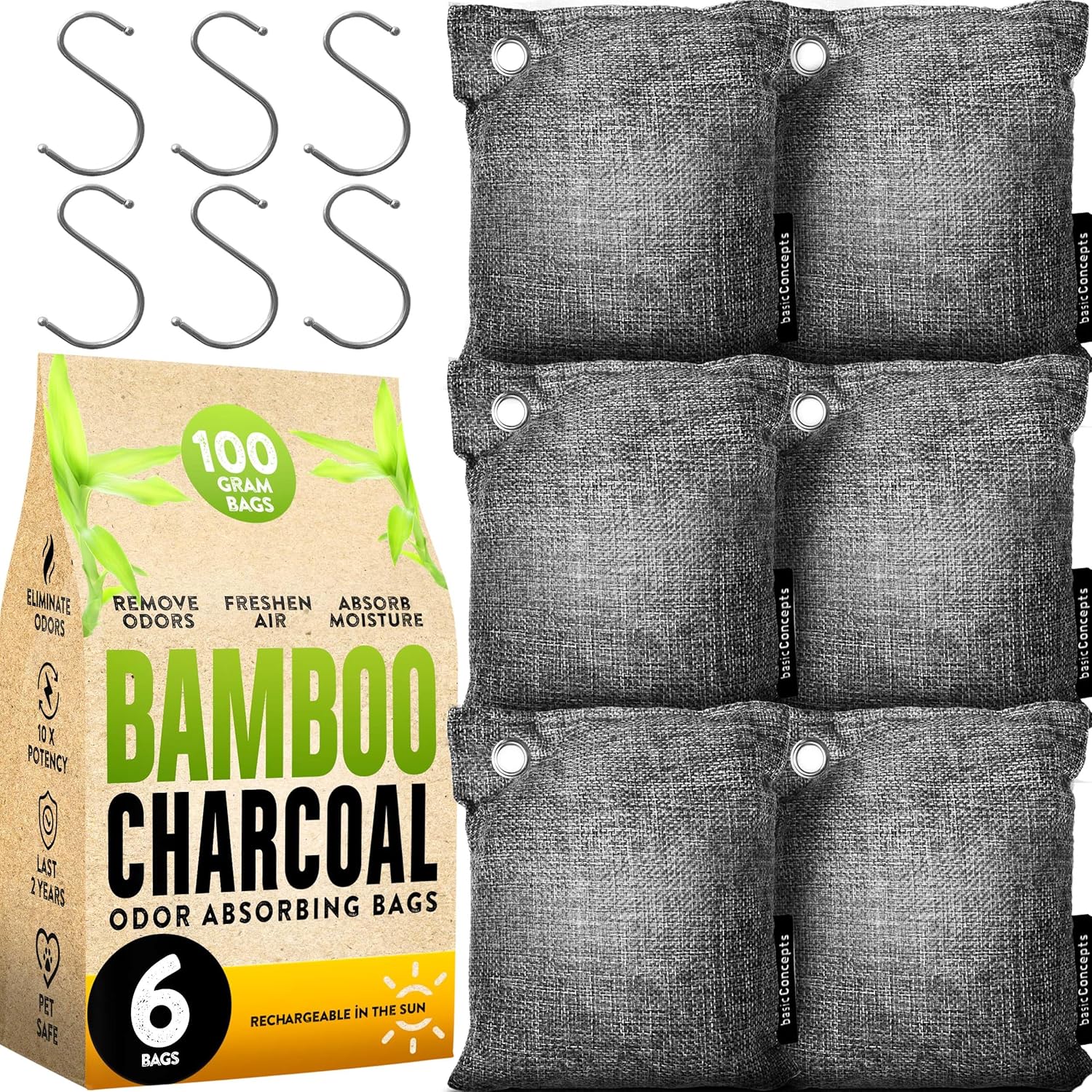 Charcoal Odor Absorber for Strong Odor