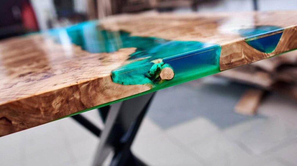 Wood Tabletop Resin