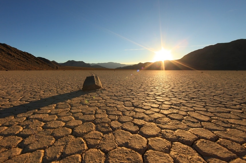 Racetrack Playa in Death Valley National Park, California