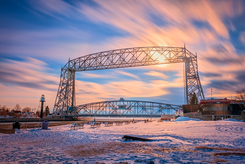 Duluth, Minnesota Aerial Lift Bridge