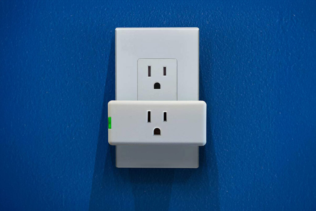 photo of a smart plug