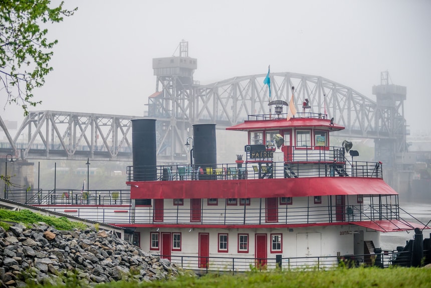 Junction Bridge in Little Rock, Arkansas
