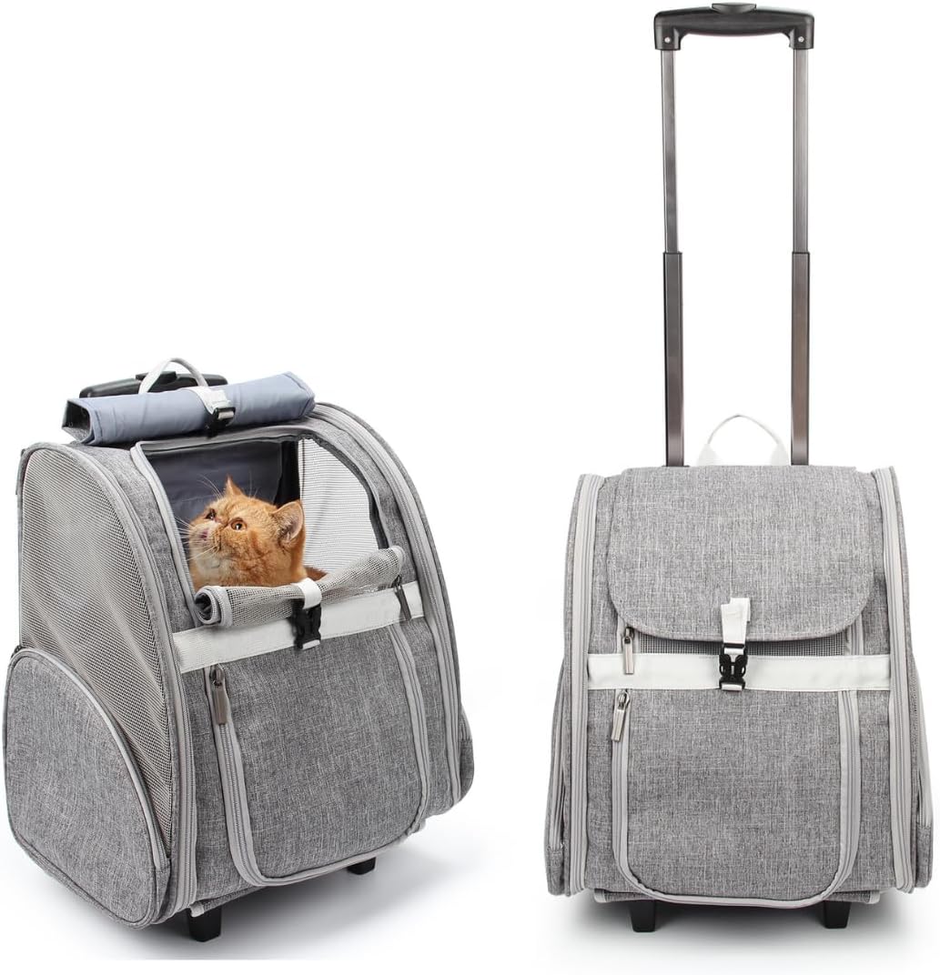 Lollimeow Pet Rolling Carrier