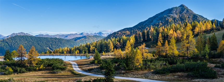 Photo of a Mountain in Austria