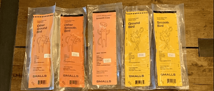 smalls trial package with multiple flavors