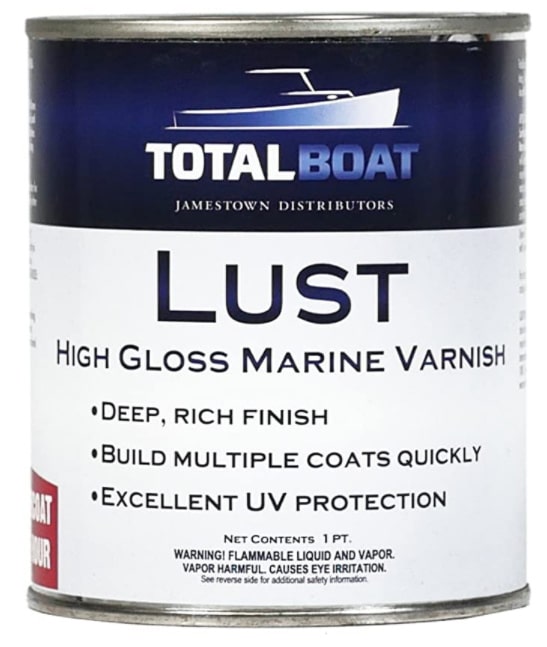 TotalBoat Lust Marine Varnish