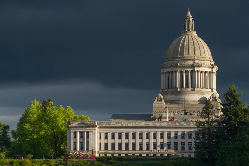 Washington State Capitol Building in Olympia, Washington