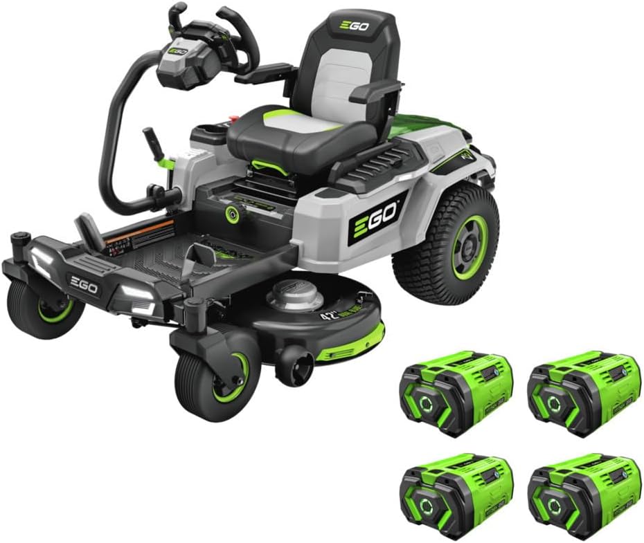 EGO Power+ 56-Volt Cordless Riding Zero Turn Radius Mower