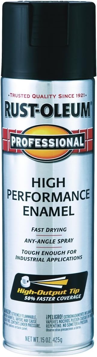 Rust-Oleum 7578838 Professional High-Performance Enamel Spray Paint