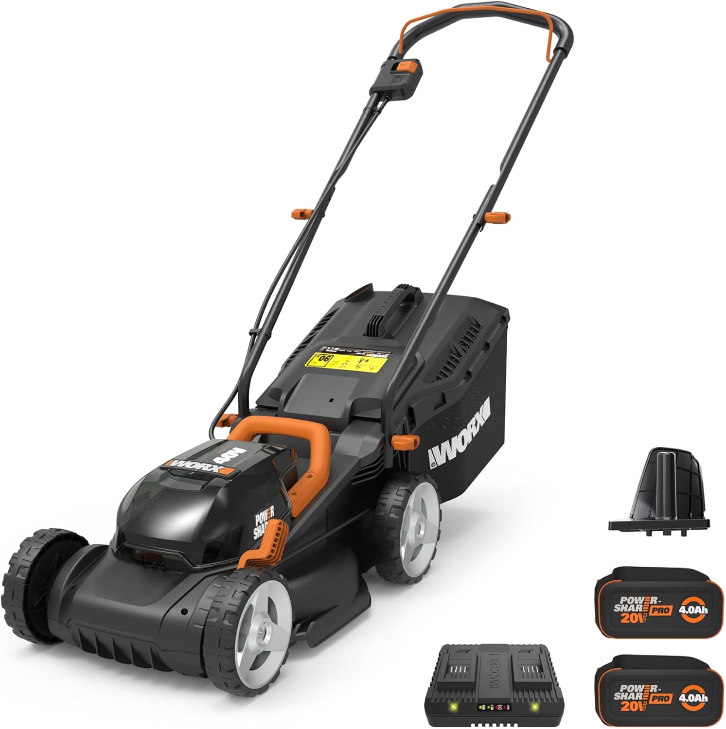 Worx 40V Cordless Lawn Mower for Small Yards