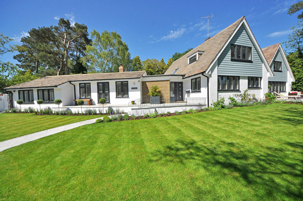 photo of a house and large lawn